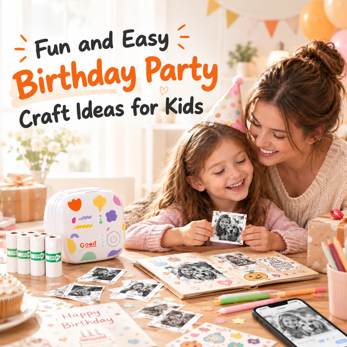 Fun and Easy Birthday Party Craft Ideas for Kids
