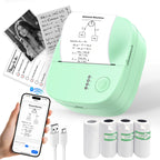 XenGro AHM3 Mini Sticker Printer for Kids – Portable Bluetooth Thermal Printer
