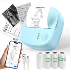 XenGro AHM3 Mini Sticker Printer for Kids – Portable Bluetooth Thermal Printer