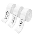 XenGro AH-P05 Thermal Label Tape Refills (3 Rolls) | 14 × 40 mm Self-Adhesive Labels