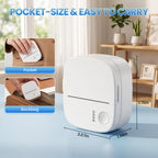 XenGro AHM3 Mini Sticker Printer for Kids – Portable Bluetooth Thermal Printer