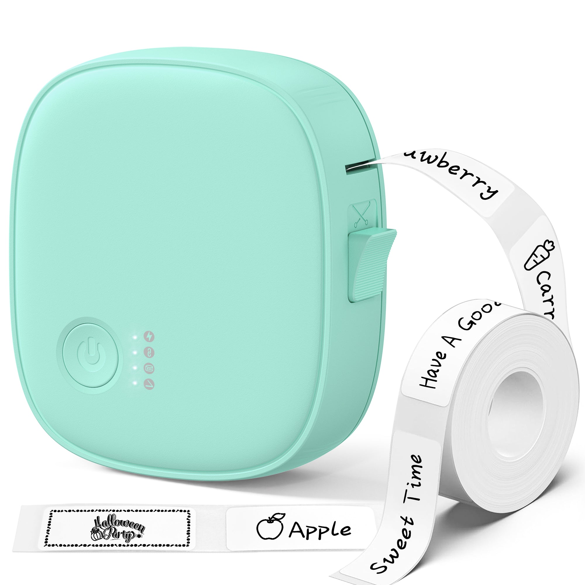 XenGro AH-P05 Mini Label Maker with Tape, Portable Bluetooth Thermal Label Printer for Home, Office & Organization
