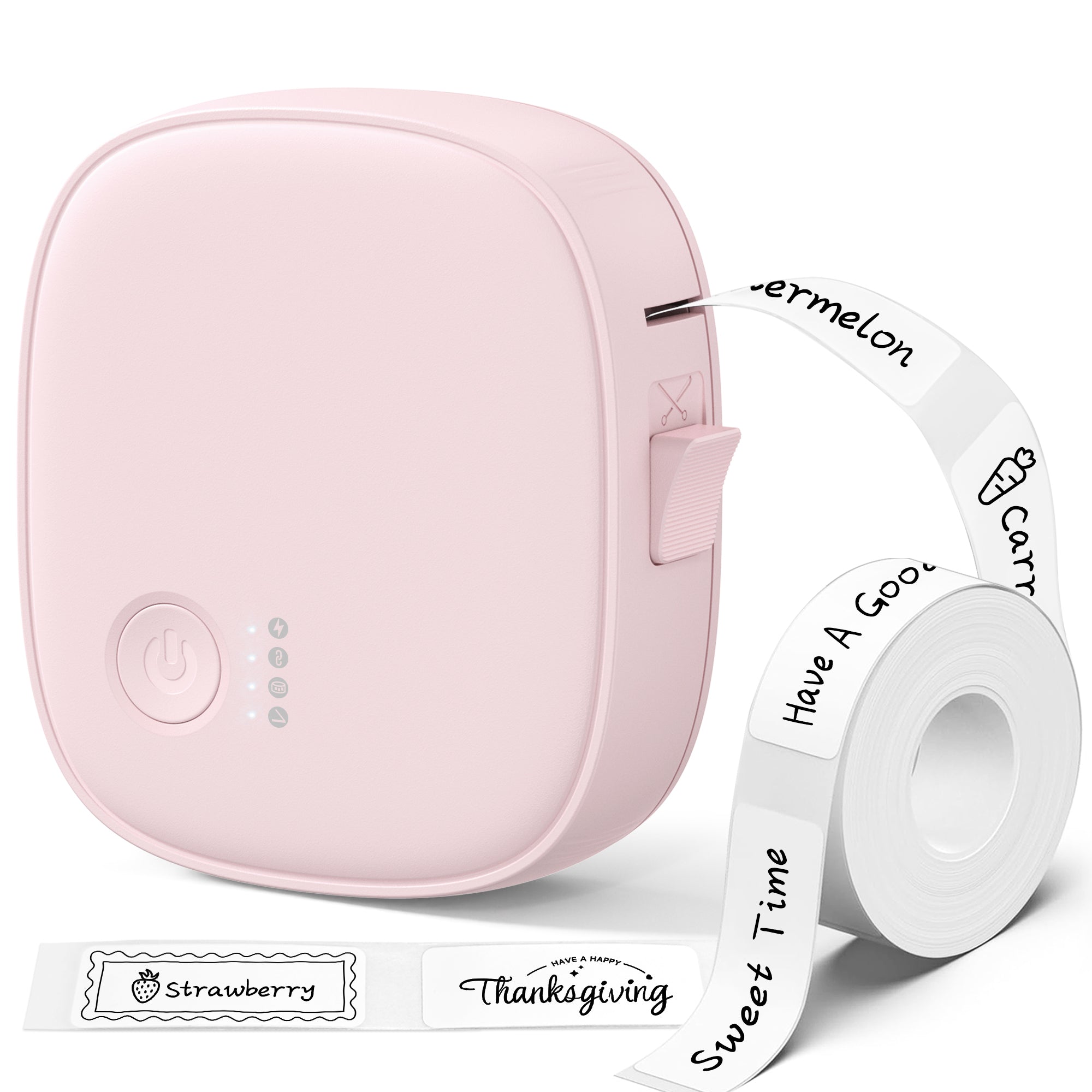 XenGro AH-P05 Mini Label Maker with Tape, Portable Bluetooth Thermal Label Printer for Home, Office & Organization